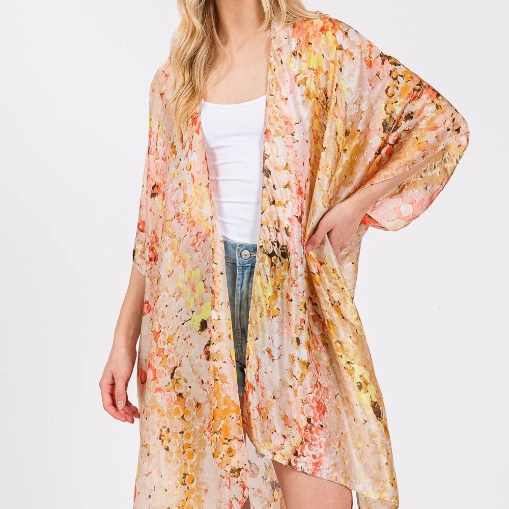 Floral Kimono Cardigan